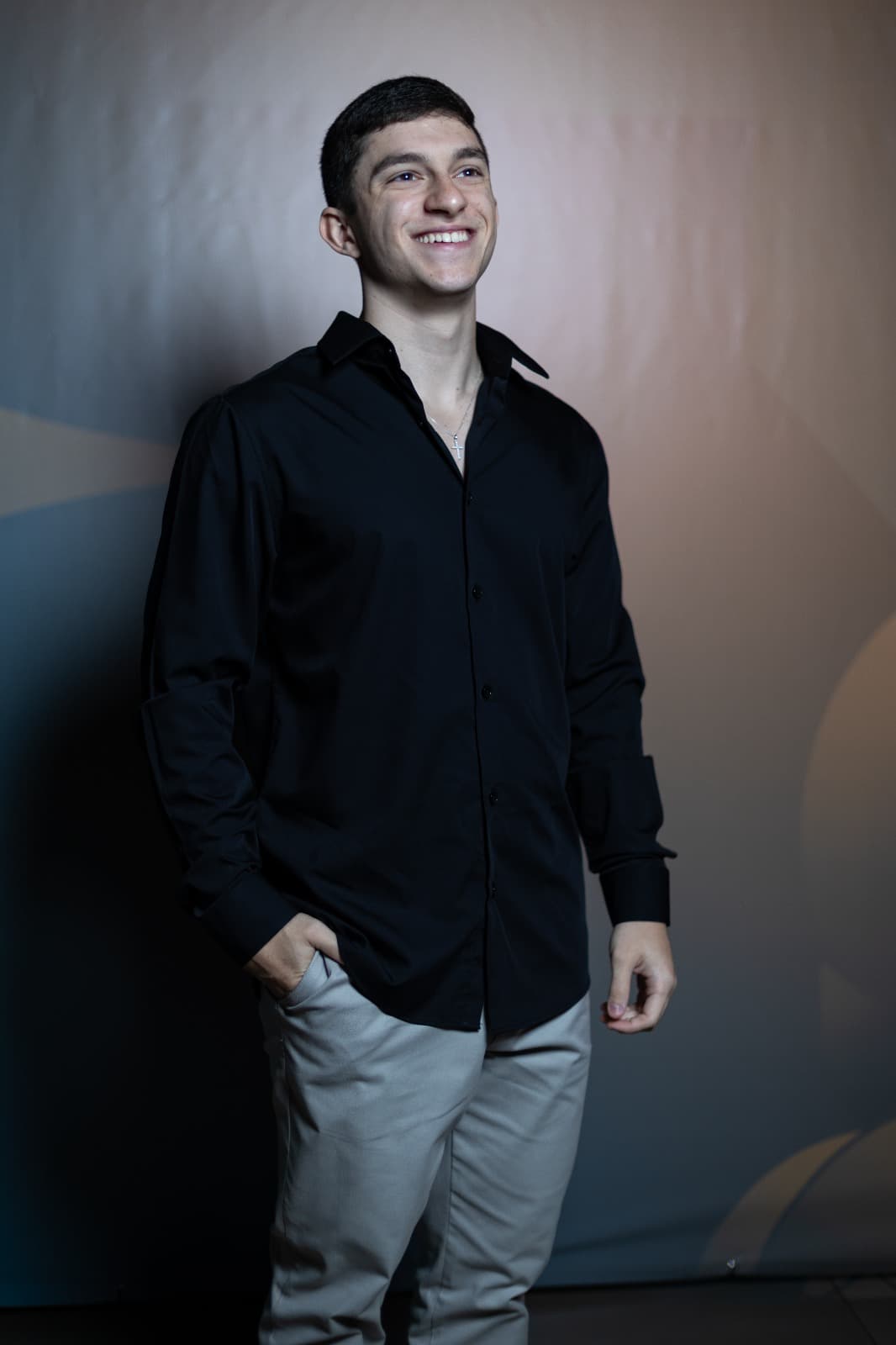 Foto de Lucas Manfrin Batista, desenvolvedor de software